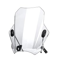 Amazon | バイクスクリーン すべての22MM/28MM/25MMハンドルバーに適合